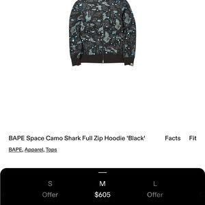 Brand new bape jacket